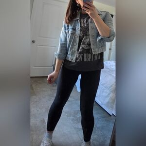 Light Wash Cropped Denim Jacket | Fitted, Casual, Everyday Layer